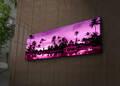Tablou decorativ cu lumina LED, 3090İACT-6, 30 x 90 cm, Multicolor
