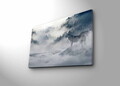 Tablou decorativ cu lumina LED, 4570DHDACT-179, Dimensiune: 45 x 70 cm, Multicolor