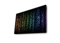 Tablou decorativ cu lumina LED, 4570İACT-37, Dimensiune: 45 x 70 cm, Multicolor