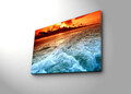 Tablou decorativ cu lumina LED, 4570İACT-45, Dimensiune: 45 x 70 cm, Multicolor