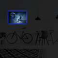 Tablou decorativ cu lumina LED, ABD-007, Dimensiune: 45 x 70 cm, Multicolor