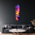 Tablou decorativ, Miami 2, Dimensiune: 20 x 80 cm, Multicolor