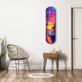 Tablou decorativ, Miami 2, Dimensiune: 20 x 80 cm, Multicolor