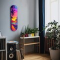 Tablou decorativ, Miami 2, Dimensiune: 20 x 80 cm, Multicolor