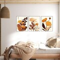 Set 3 tablouri decorative, Mdf, Imprimare digitala, Multicolor
