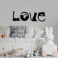 Decoratiune de perete, Cat 11, Dimensiune: 60 x 19 cm, Negru