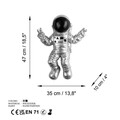 Decoratiune de perete, Cosmonaut 7, Lățime: 35 cm Înălțime: 47 cm Adâncime: 10 cm, Multicolor