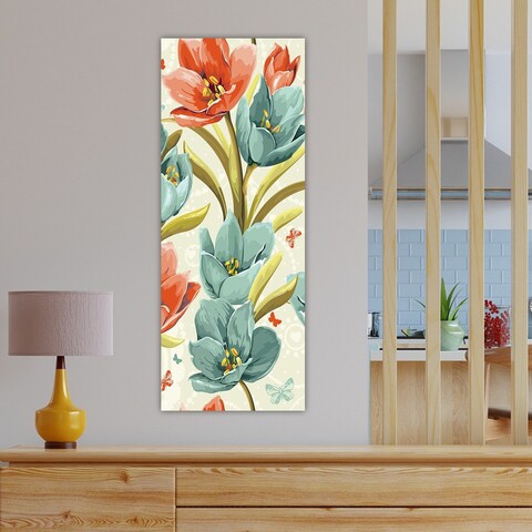 Tablou decorativ, DKY591749642_3080, 30 x 80 cm, Multicolor