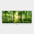 Tablou decorativ, YTY276530603_3080, 30 x 80 cm, Multicolor
