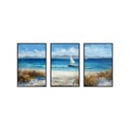 Set 3 tablouri decorative, Mp3-00101, Imprimare digitala, Multicolor