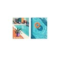 Set 2 tablouri decorative, Mp2-00105, Imprimare digitala, Multicolor