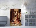 Tablou decorativ, WY308 (50 x 70), Canvas imprimat, Multicolor