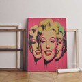 Tablou decorativ, Hm_Cnvs26-17-70x100, Cadru: 100% lemn (Grosime: 2 x 3 cm), Multicolor