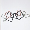 Decoratiune de perete, APT753LSGSWR, Dimensiuni: 45 x 116 cm, Negru / Verde / Roșu