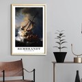 Tablou decorativ, 4262AHSREMBRANDT-001, Suport din 100% MDF (Grosime: 2,7 mm), Multicolor