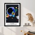 Tablou decorativ, 4262SYHKANDINSKY-031, Suport din 100% MDF (Grosime: 2,7 mm), Multicolor