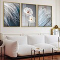 Tablou decorativ, Huhu381, Aluminiu, Multicolor