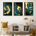 Tablou decorativ, Huhu390, Aluminiu, Multicolor