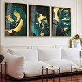 Tablou decorativ, Huhu390, Aluminiu, Multicolor