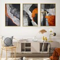 Tablou decorativ, Huhu384, Aluminiu, Multicolor