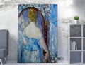 Tablou decorativ, WY285 (50 x 70), Canvas imprimat, Multicolor