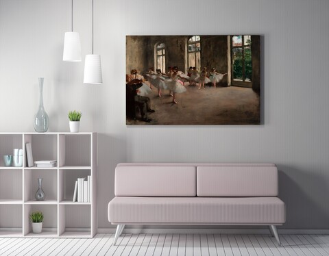 Tablou decorativ, WY306 (50 x 70), Canvas imprimat, Multicolor
