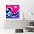Tablou decorativ, SPK-3004, Dimensiune: 50 x 50 cm, Multicolor