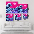 Tablou decorativ, SPK-3004, Dimensiune: 50 x 50 cm, Multicolor