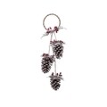 Decoratiune Pinecone hanger w berries, Decoris, 13x60 cm, multicolor