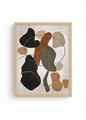 Tablou decorativ, Huhu715, Lemn masiv, Multicolor