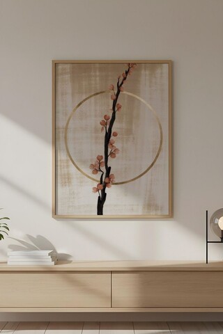 Tablou decorativ, Huhu739, Lemn masiv, Multicolor