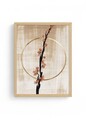 Tablou decorativ, Huhu739, Lemn masiv, Multicolor