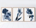 Set 3 tablouri decorative, Huhu207, Lemn masiv, Multicolor