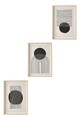 Set 3 tablouri decorative, Huhu213, Lemn masiv, Multicolor