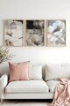 Set 3 tablouri decorative, Huhu480, Lemn masiv, Multicolor