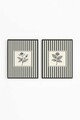 Set 2 tablouri decorative, Czgl3-50 x 70, Lemn masiv, Multicolor
