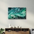 Tablou decorativ, CAM-1020, Dimensiune: 35 x 55 cm, Multicolor