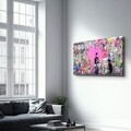 Tablou decorativ, CAM-3052, Dimensiune: 35 x 55 cm, Multicolor