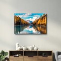 Tablou decorativ, OGLS-1128, Dimensiune: 35 x 55 cm, Multicolor