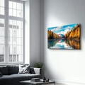 Tablou decorativ, OGLS-1128, Dimensiune: 35 x 55 cm, Multicolor
