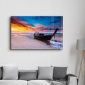 Tablou decorativ, OGLS-1161, Dimensiune: 35 x 55 cm, Multicolor