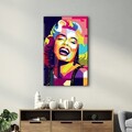 Tablou decorativ, OGLS-9032, Dimensiune: 35 x 55 cm, Multicolor