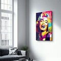 Tablou decorativ, OGLS-9032, Dimensiune: 35 x 55 cm, Multicolor