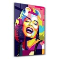 Tablou decorativ, OGLS-9032, Dimensiune: 35 x 55 cm, Multicolor
