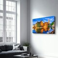 Tablou decorativ, SPR-1497, Dimensiune: 35 x 55 cm, Multicolor
