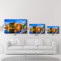Tablou decorativ, SPR-1497, Dimensiune: 35 x 55 cm, Multicolor