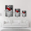 Tablou decorativ, CAM-3063, Dimensiuni: 46 x 72 cm, Multicolor