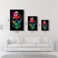 Tablou decorativ, CAM-3073, Dimensiuni: 46 x 72 cm, Multicolor