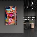 Tablou decorativ, CAM-3089, Dimensiuni: 46 x 72 cm, Multicolor
