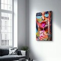 Tablou decorativ, CAM-3089, Dimensiuni: 46 x 72 cm, Multicolor